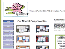 Tablet Screenshot of lillypadpages.com